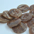 Button - Mottled ‘Caramel’ – 19mm